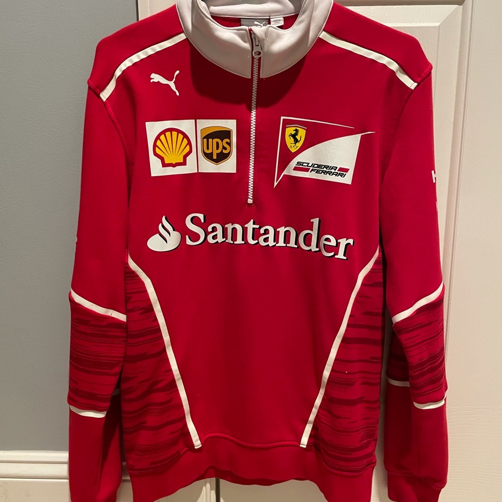 2017 Ferrari Scuderia x Puma quater-zip jacket (Size S)